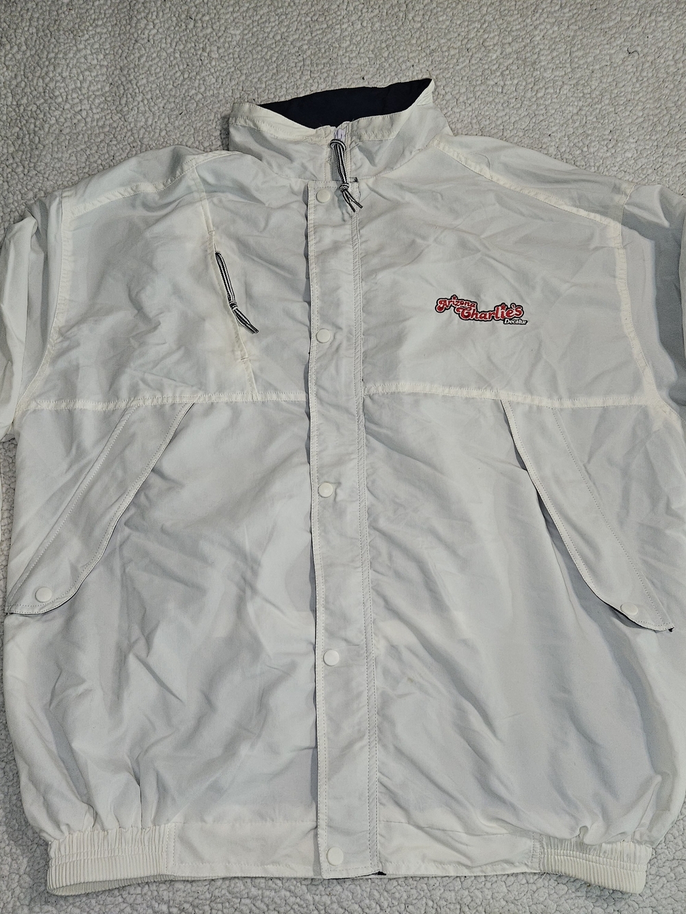 Vintage Arizona Charlies Windbreaker Size Xl